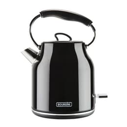Bourgini Retro Waterkoker Deluxe Svart 1,7000L - Vattenkokare