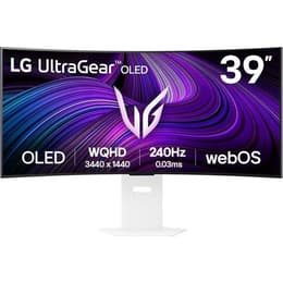 39-tum LG UltraGear GX9s 39GX90SA-W.AEK 2560 x 1440 OLED Monitor Vit