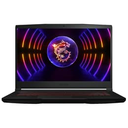 MSI Thin GF63 12VE-200 15"-tum - Core i5-12450H - 16GB - SSD 512 GBGB NVIDIA GeForce RTX 4050 QWERTZ - Tysk