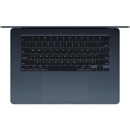 MacBook Air 15" (2025) - Apple M4 med 10-kärnig CPU och 10-kärnig grafikprocessor - 16GB RAM - SSD 512GB - Standardskärm - QWERTZ - Tysk