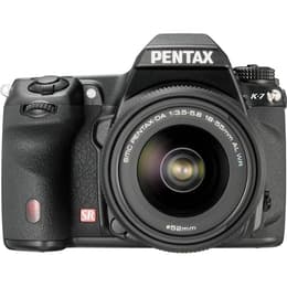 Reflex K-7 - Svart + Pentax SMC Pentax-DA 18-55 mm f/3.5-5.6 AL f/3.5-5.6 AL