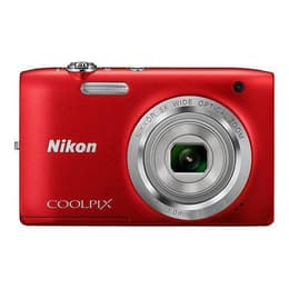 Nikon Coolpix S2900 Kompakt 20 - Röd