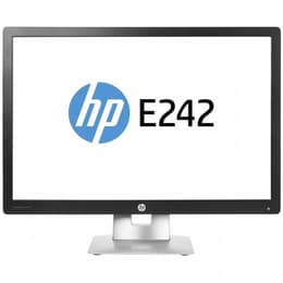 24-tum HP EliteDisplay E242 1920 x 1200 LED Monitor Svart