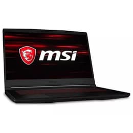 MSI GF63 Thin 15-tum (2020) - Core i7 - Gen 10 (H) - 8GB - SSD 512 GB QWERTZ - Tysk