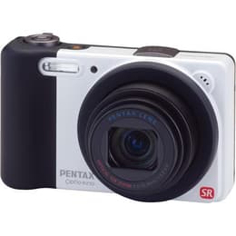 Kompakt Optio RZ10 - Svart/Vit + Pentax Optical Zoom Lens f/3.2-5.9