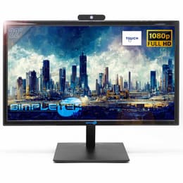 22-tum Simpletek ST22MW 1920 x 1080 LED Monitor Svart