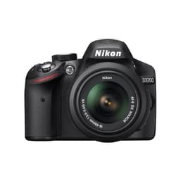 Reflex - Nikon D3200 - Svart + Nikon AF-S DX Nikkor 55-300mm f/4.5-5.6 G ED VRs