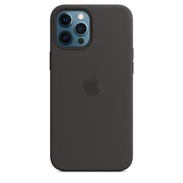 Apple Silikon Skal iPhone 12 Pro Max - Magsafe - Silikon Svart