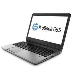 HP ProBook 655 G1 15-tum (2012) - A10-4600M - 8GB - SSD 512 GB QWERTY - Engelsk