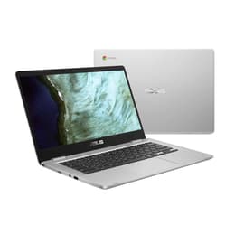 Asus ChromeBook C423 Celeron N3350 1.1 GHz 64GB eMMC - 4GB QWERTY - Engelsk