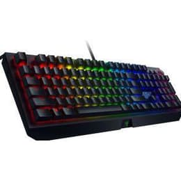 Razer Keyboard QWERTY Spansk Bakgrundsbelyst tangentbord BlackWidow Elite