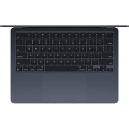MacBook Air 15" (2024) - Apple M3 med 8-kärnig CPU och 10-kärnig grafikprocessor - 16GB RAM - SSD 512GB - Standardskärm - QWERTY - Svensk
