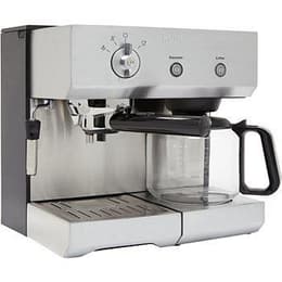 Espresso kaffemaskin kombinerad Nespresso kompatibel Krups XP2240 1,1000L - Grå/Svart
