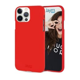 Skal iPhone 12 Pro Max - Plast - Röd