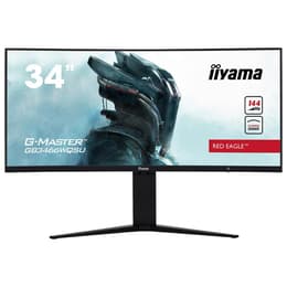 34-tum Iiyama G-Master GB3466WQSU-B1 3440 x 1440 LED Monitor Svart