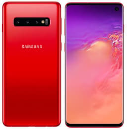 Galaxy S10 128GB - Röd - Olåst - Dual-SIM