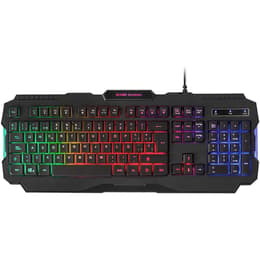 Mars Gaming Keyboard QWERTY Spansk Bakgrundsbelyst tangentbord MCP118
