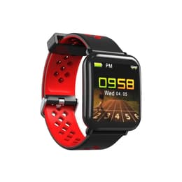Lemonda Smart Watch D6 HR - Röd/Svart