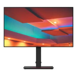 27-tum Lenovo ThinkVision P27Q-20 2560 x 1440 LED Monitor Svart