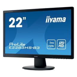22-tum Iiyama E2283HS 1920 x 1080 LED Monitor Svart