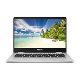 Asus ChromeBook C423 Celeron N3350 1.1 GHz 64GB SSD - 4GB AZERTY - Fransk
