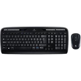 Logitech Keyboard QWERTY Spansk Wireless MK330