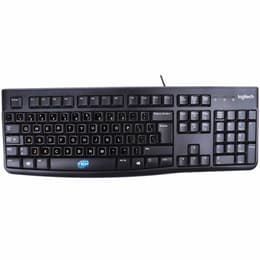 Logitech Keyboard QWERTY Engelsk (US) MK120 wired mouse and keyboard kit with preapplied layout stickers