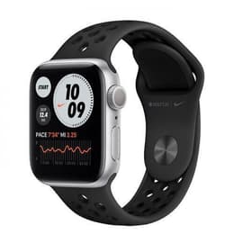 Apple Watch (Series 5) 2019 GPS 40 - Aluminium Silver - Nike Sport band Svart