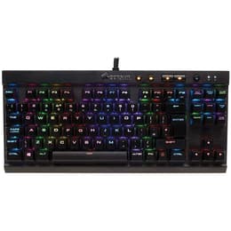 Corsair Keyboard QWERTY Spansk Bakgrundsbelyst tangentbord K65 Cherry MX RGB
