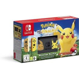 Switch 32GB - Gul - Begränsad upplaga Pokémon: Let’s Go, Pikachu! + Pokémon: Let’s Go, Pikachu!