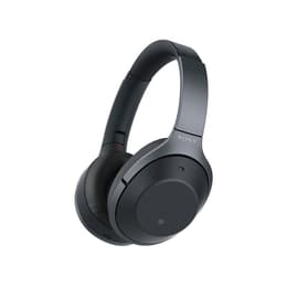 Sony WH1000XM2 noise Cancelling trådbunden + trådlös Hörlurar med microphone - Svart