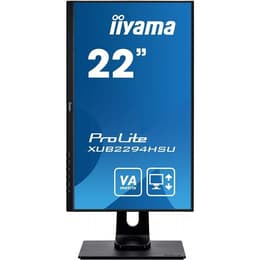 22-tum Iiyama ProLite XU2294HSU-B1 1920 x 1080 LCD Monitor Svart