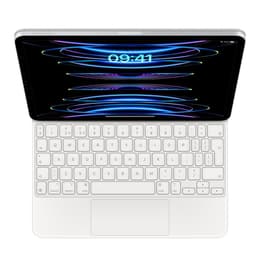 iPad Magic Keyboard 10.9"/11" (2021) - Vit - QWERTZ - Schweizisk