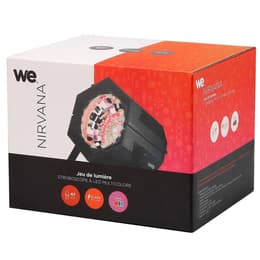 We Stroboscope à 47 LED multicolore 4 couleurs Vitesse du flash réglable + Fixation Audio-tillbehör