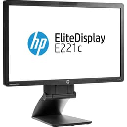 22-tum HP EliteDisplay E221C 1920 x 1080 LCD Monitor Svart