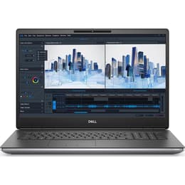 Dell Precision 7760 15-tum (2020) - Core i7-11850H - 32GB - SSD 2 TB QWERTZ - Tysk