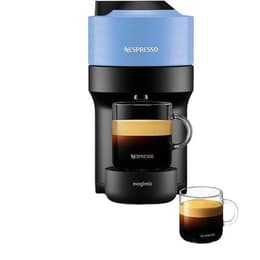 Espressomaskin Nespresso kompatibel Magimix Nespresso Vertuo Pop L - Blå/Svart