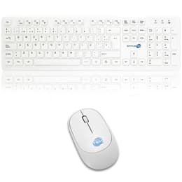 Simpletek Keyboard QWERTY Spansk Wireless M&K SPAGNOLA Kit Mouse and Keyboard