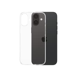 Skal iPhone 16 Plus - Plast - Genomskinlig