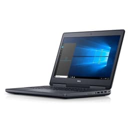 Dell Precision 7510 15-tum Core i7-6820HQ - SSD 512 GB - 32GB QWERTY - Engelsk