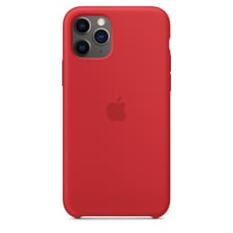Apple Silikon Skal iPhone 11 Pro Max - Silikon Röd