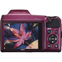 Annat Coolpix L840 - Lila + Nikon Nikkor Optical Zoom ED VR 4.0-152 mm f/3.0-6.5 f/3.0-6.5