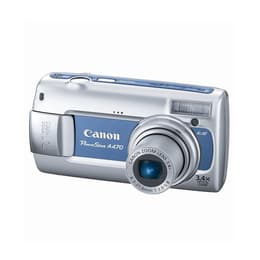 Canon PowerShot A470 - Grå + Canon Zoom Lens 3.4x 6,3-21,6mm f/3.0-5.8