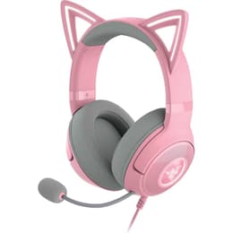 Razer Kraken Kitty V2 gaming kabelansluten Hörlurar med microphone - Rosa/Grå
