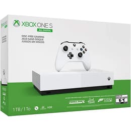 Xbox One S 500GB - Vit - Begränsad upplaga All-Digital