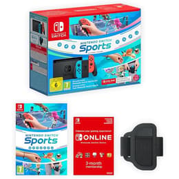 Switch 32GB - Svart + Nintendo Switch Sports
