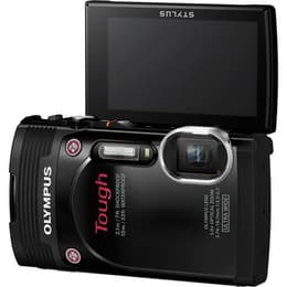Kompakt Stylus Tough TG-850 - Svart + Olympus Olympus Lens Optical Zoom 21-105 mm f/3.5-5.7 f/3.5-5.7