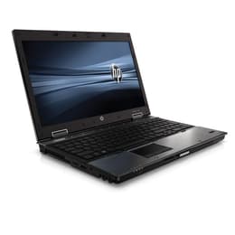 HP EliteBook 8540w 15-tum (2010) - Core i5-560M - 8GB - SSD 240 GB QWERTY - Engelsk