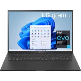 LG Gram 17-tum (2021) - Core i7 - Gen 11 (G) - 16GB - SSD 512 GB QWERTY - Engelsk