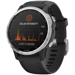 Garmin Smart Watch Fenix 6S Solar HR GPS - Silver/Svart